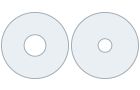 盤面デザインテンプレート-CDプレス用イメージ