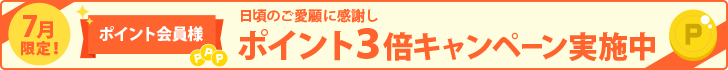 ポイント3倍キャンペーン