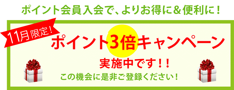 7月限定送料無料&ポイント3倍キャンペーン