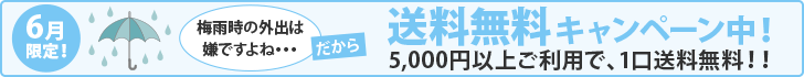 送料無料キャンペーン